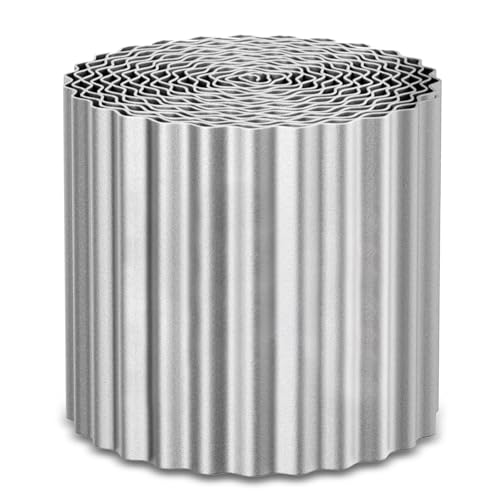 Corrugated Metal Garden Edging 6' x 50Ft, Sturdy Lawn Edging Border, Landscape Edging...