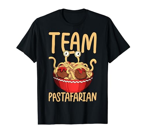Flying Spaghetti Monster FSM Pastafari Team Pastafarian Camiseta