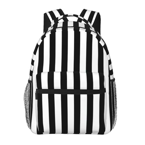 Mochila plegable ligera de rayas: adiós al exceso de peso en tus viajes