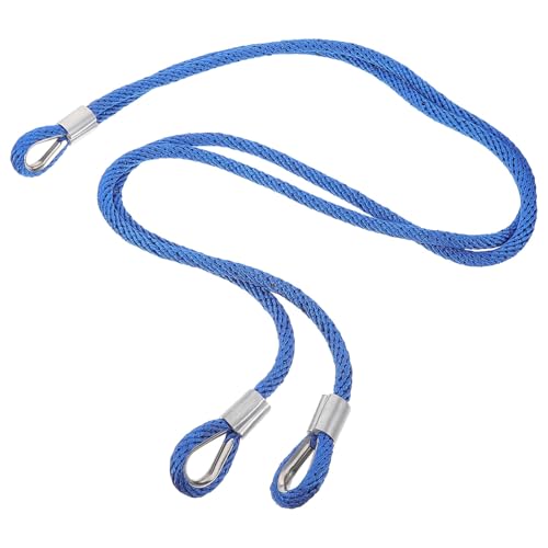 Happyyami Red de Escalada Columpios Infantiles Columpios Eslinga waggles Soporte para hamacas SOGA Cuerda para Columpios de Porche Correas de Columpio de Servicio Pesado Nylon Blue