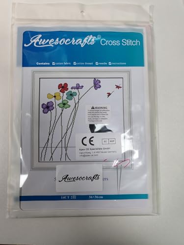 Awesocrafts 2019-7-27 Cross Stitch Kits, Quotes Praise God From Whom All Blessings Flow Easy Patterns Cross Stitching Embroidery Kit Supplies Christmas, Stamped Or Counted thumb #5