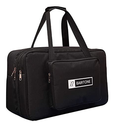 Baritone Polyester Case For Pioneer Dj Ddj-Flx4, Ddj400, Ddj Sb2, Sb3 Controller Padded Sponge Gig Bag, Black