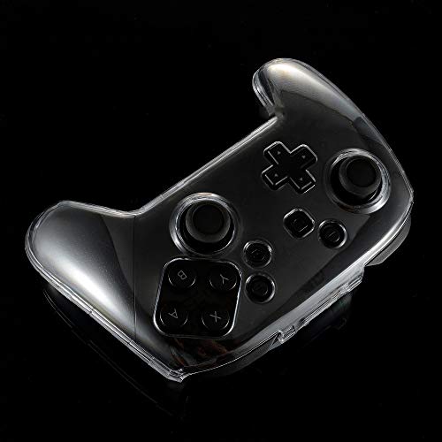 Carcasa rígida anticaídas para mando Nintendo Switch Pro transparente 6