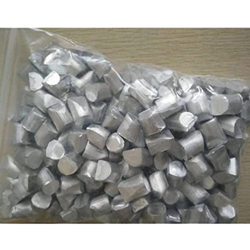 1 Pack Zinc Particles 12x30mm - Forged Zinc Blocks for Electroplating & Metal Purification | for Industrial Use