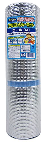 ワイズ ワイズ(WAISE) アルミレジャーマット ロール M 約50×180cm OB-021 ワイズ ワイズ(WAISE) アルミレジャーマット ロール M 約50×180cm OB-021