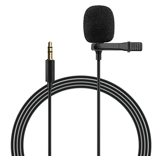 EKAT Car Microphone for Stereo 3.5mm Plug and Play Wired Mic Compatible with...