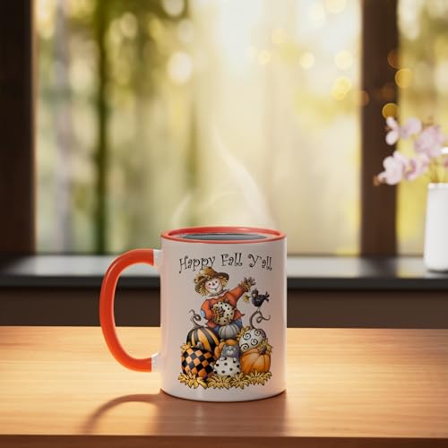 Taza de Cerámica 11 oz con Diseño de Halloween y Acción de Gracias miniatura 3