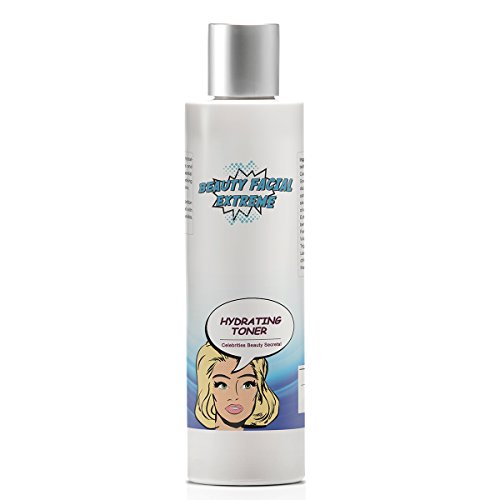 Hydrating Facial Toner – Preps sensitive, dry, and acne prone skin for serums & moisturizers. Anti aging pore minimizer for face that balances pH levels for healthier younger looking skin.