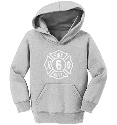 Haase Unlimited Firefighter - Sixth Birthday 6 Toddler/Youth Fleece Hoodie2