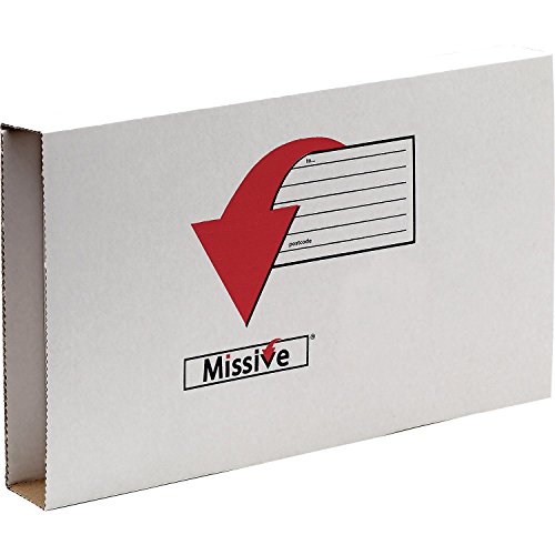 Fellowes 7272802 Bankers Box Missive Lot de 10 Pochettes d’envoi postale standard Taille XS 29 x 17 x 8 cm Cover