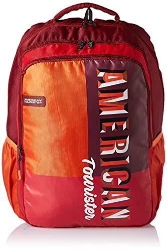 Image of American Tourister Crone 34 Ltrs Red Casual Backpack (FG8 (0) 00 203)