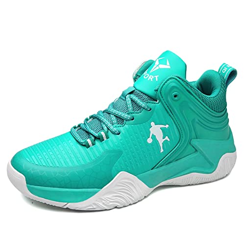 CJMYIBEI, Zapatillas de Baloncesto Unisex, Zapatillas de Baloncesto de Moda Antideslizantes Profesionales para Hombres, Entrenador Deportivo para Caminar Cover