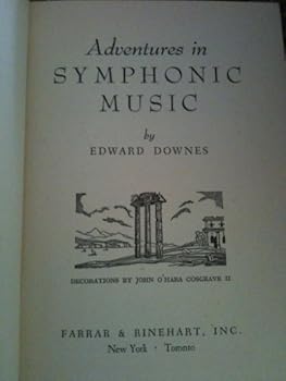 Hardcover Adventures in symphonic music, Book