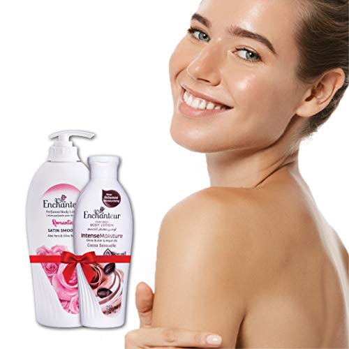 Image of Enchanteur Romantic Perfumed Body Lotion, 500ml & Cocoa Sensuelle Perfumed Body Lotion, 250ml