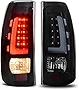 AUTOSAVER88 LED Taillights Tail Lights Assembly Compatible with 1999-2006 Chevy Silverado 1500/2500, 01-06 Silverado 1500HD/2500HD/3500, 99-02 GMC Sierra 1500 2500 3500 Truck Tail Lamp Smoke