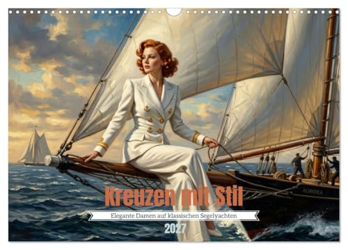 Kreuzen mit Stil (Wandkalender 2027 DIN A3 quer), CALVENDO Monatskalender