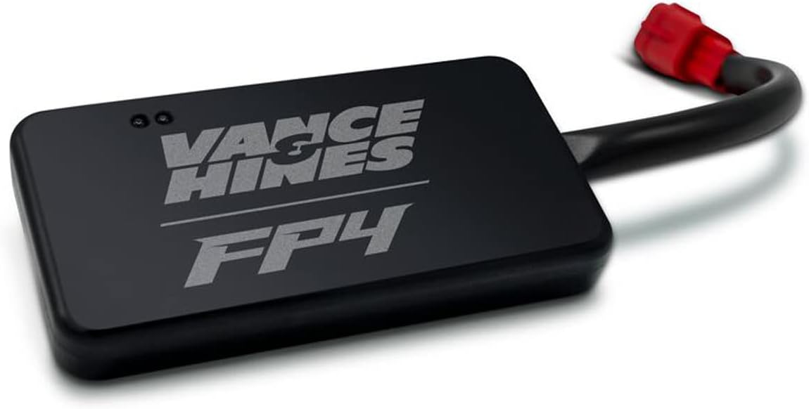 Close-up of the Vance & Hines FP4 device