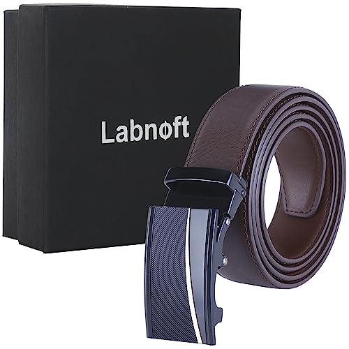 Image of Labnoft Men's PU Leather Auto Lock Belt