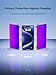 PDDKISS Compatible for iPhone 16 Pro Max Privacy Screen Protector Tempered Glass 6.9 Inch, Purple Gradient Anti Spy Anti Blue Light HD Easy Installation
