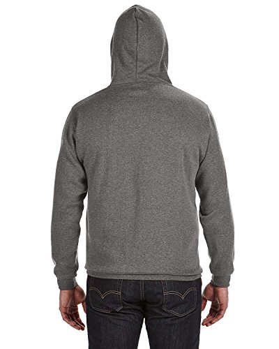 J. America Men's Tailgate Hoodie Sweatshirt, Charcoal, XX-Large2