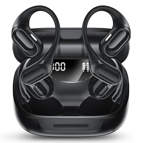 Auriculare Inalámbricos Deportivos, 2025 Nueva Auriculares Bluetooth 5.4 con 4 Reducción de Ruido Mic, 67H auriculares inalambricos con HiFi Estéreo, Impermeable IPX7 Auriculares para Android iOS