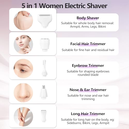 Recortadora de bikini recargable para mujer ideal para llevar de viaje y vacaciones 2