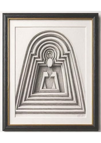 Dessin fait main Cage par ArtLilly | A4 21x29 cm décoration moderne salon