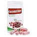Produktbild 99naturals Cranberry-Kapseln I Pro Kapsel: 314 mg Cranberry Extrakt, 185 mg Cranberry Saft Pulver und 80 mg Vitamin C I 60 Stück Kapseln Cranberry hochdosiert I Nahrungsergänzung aus Deutschland