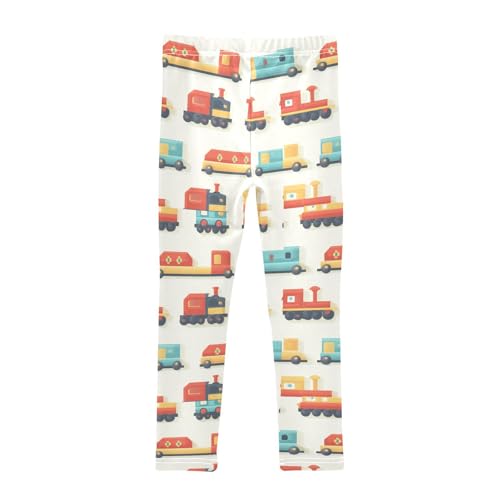 Girls Leggings Train Toy Toddler Girls Clothes Leggings for Girls Toddler Girls Leggings 3-4T2