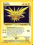 Zapdos Holofoil - Fossil - 15 [Toy]