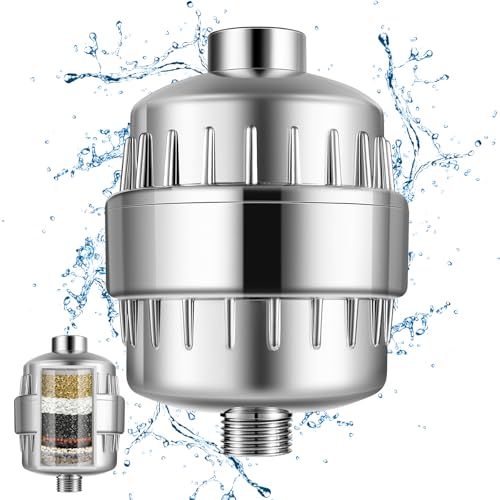 IBGBYAS 20 Stage Shower Filter, Powerful Shower Head Water Filter