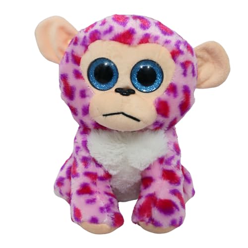 Image of TOYTALES Little Monkey Plush - Soft & Cuddly Stuffed Animal with Sparkly Eyes - 22CM (Multicolor)