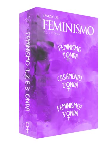 Box de Livros Essencial Feminismo 1,2 e 3 Onda