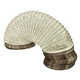 TheSafetyHouse Clear Flexible Ducting 12' x 25' ft