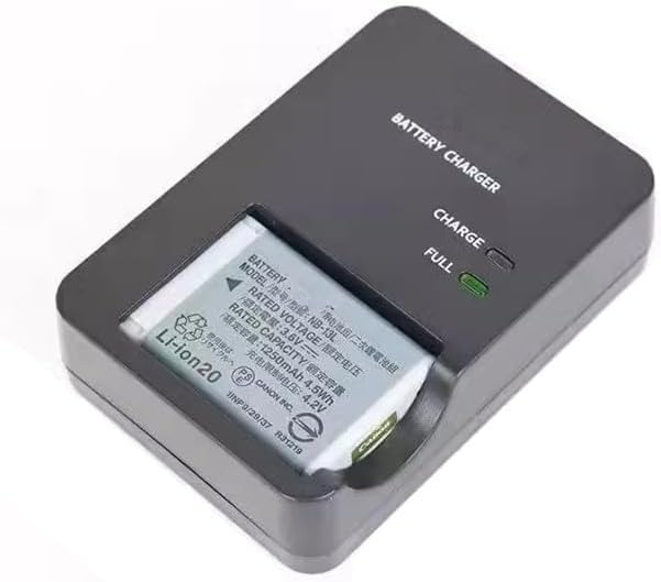 NB-13L CB-2LH CB-2LHT Battery Charger Compatible with Canon SX720 SX730 SX740 G1X G1 X Mark III G5X G5X Mark II Mark II SX620 HS Digital Camera Charger NB-13L 2LHT G7X G7X Mark II III G9X G9X - Image 3