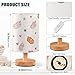 Table Lamp Baby Shoes Cute Nightstand lamp Fabric Lamps with Wood Base Fabric Shade Bedside Desk Lamps for Bedroom Living Kids Room Desk Nursery Office Home Decor