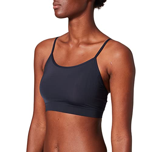 Preisvergleich Produktbild Schiesser Damen Bustier Sport-BH, dunkelblau,40 / L