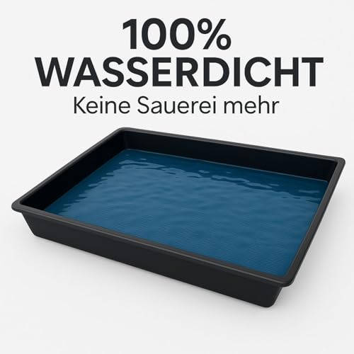 Bac plastique carré Weedness 60x60 cm pour stopper les fuites d'eau - 5