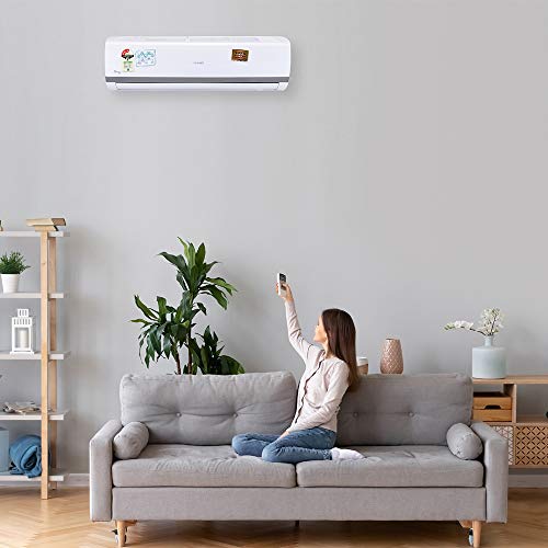 Image of CROMA Copper 3 Star Split Inverter AC with Installation (1.5 Ton, CRAC7557, White) with Free Installation
