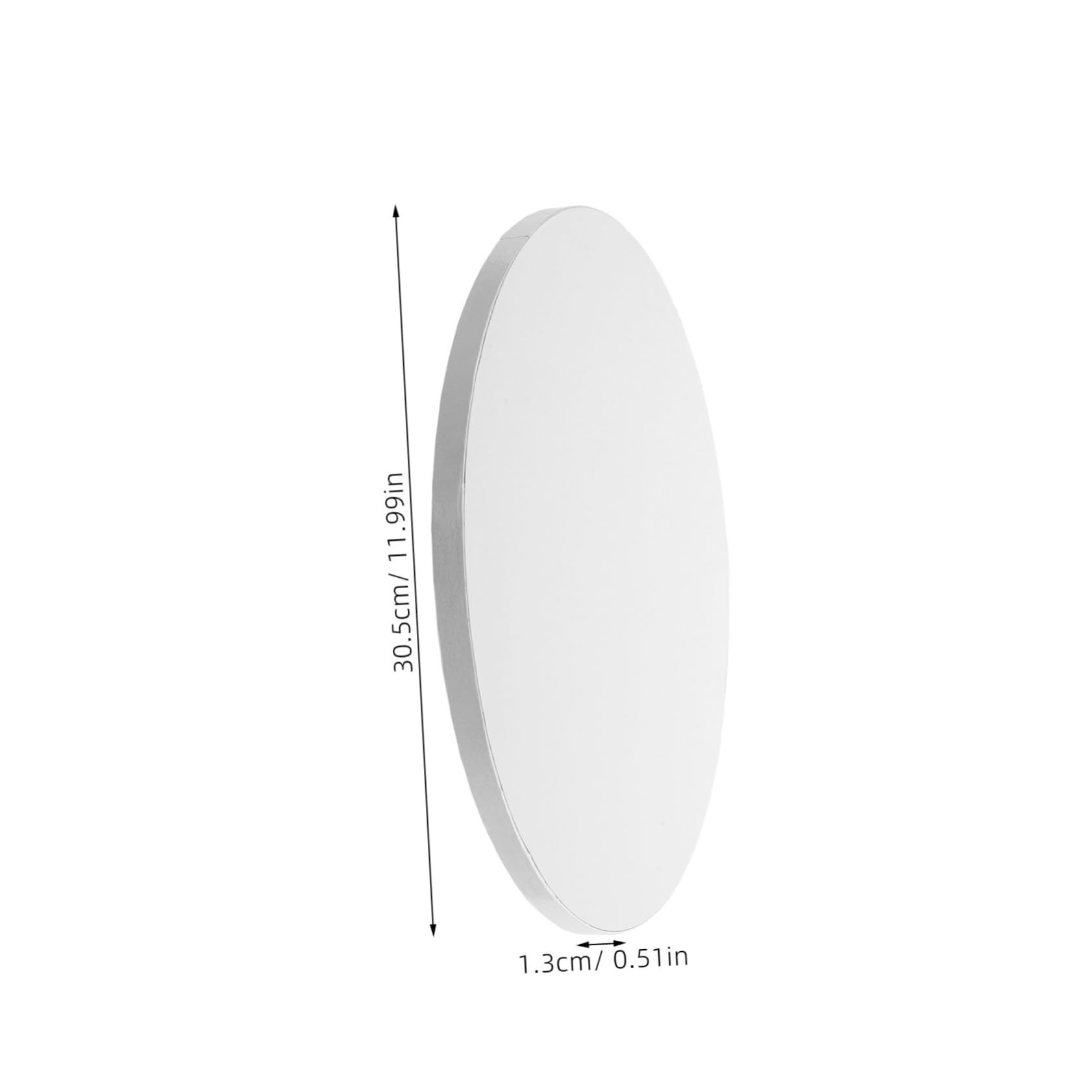 Ciieeo 5pcs Cake Boards Corrugated Base for Baking Textured Slip Dessert Rounds for Birthday Wedding Home and Bakery Use and Secure Transport