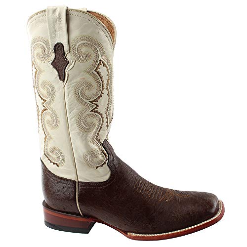 Mens Smooth Ostrich Sq Toe Kango Boots2