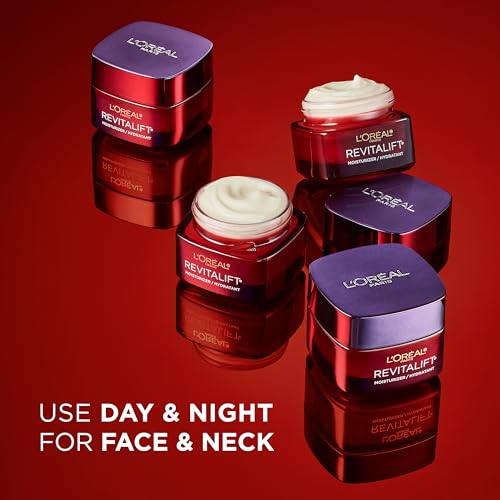 Revitalift Triple Power Anti-Aging Face Moisturizer, Pro Retinol, Hyaluronic Acid & Vitamin C, Reduce Wrinkles, Fragrance Free 1.7 Oz