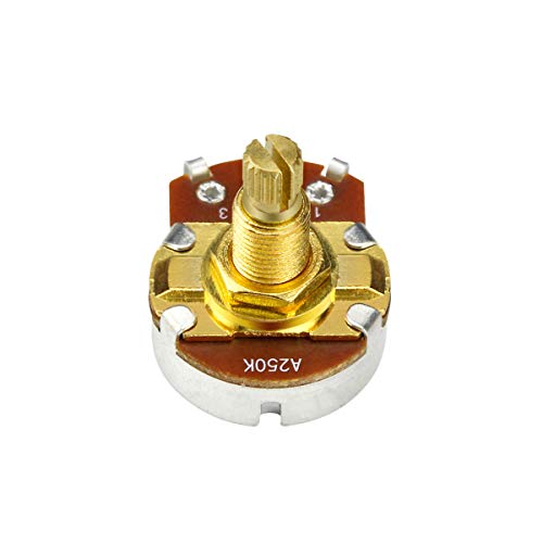 IKN 10pcs Guitare Full Size Pots A250K Short L18mm Shaft Audio Volume Taper Potentiomètres pour guitare électrique Bass… - Les Beatles, Paul McCartney, John Lennon, RIngo Starr, George Harrison IKN 10pcs Guitare Full Size Pots A250K Short L18mm Shaft Audio Volume Taper Potentiomètres pour guitare électrique Bass… – Image 5