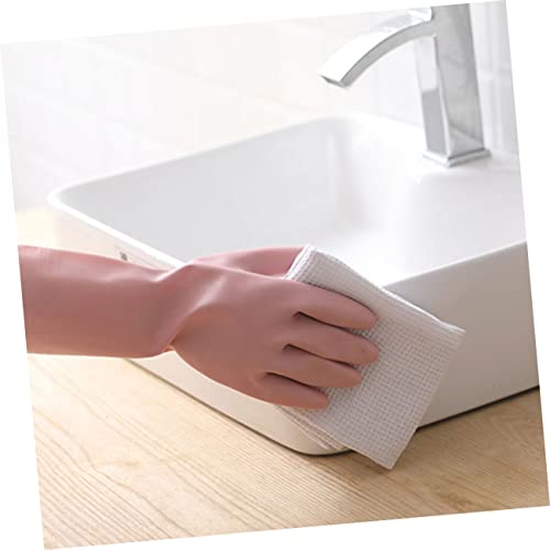 ABOOFAN Luva De Trabalho 1 Luvas De Cozinha Luvas De Limpeza De Borracha Tarefas Luvas De Borracha A