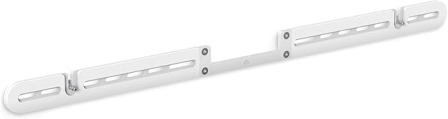 PureMounts PM-SOM-121 Wall Mounted Speaker Bracket Compatible with Sonos Arc 10kg White