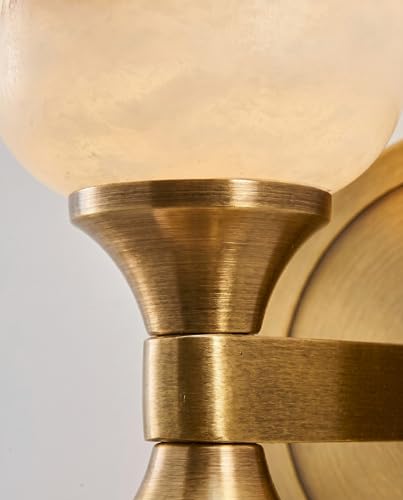 Image of Modern Spanish Alabaster Wall Sconce 14 inch