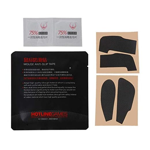 Original Hotline-spel Musskridskor Sidoklister Sweat Resistant Pads Anti-Slip Tape för Roccat Kone Pure Mouse