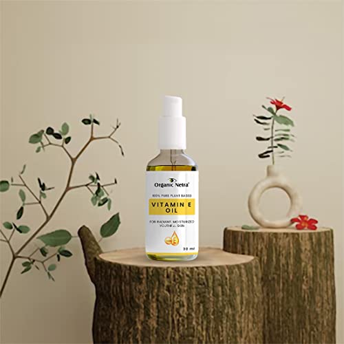 Organic Netra 100% Pure Plant Based Vitamin E Oil For Radiant,Moisturized Youthful Skin For Men and Womens, Reduces scars,stretch marks,wrinkles,... - Image 6
