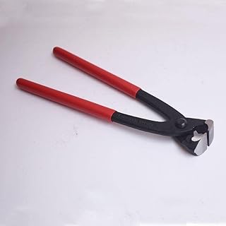 GatherTOOL 10Pcs/Set Double Ears 304 Stainless Steel Hydraulic Fuel Hose Clamp for Car (Size : Install Pliers)