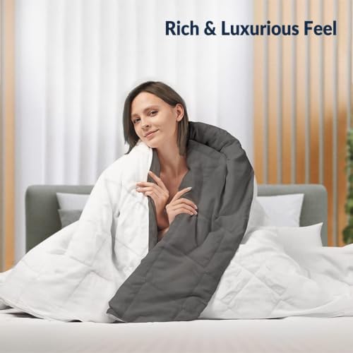 The Sleep Company Reversible Comforter | Grey & White | Single - Image 5